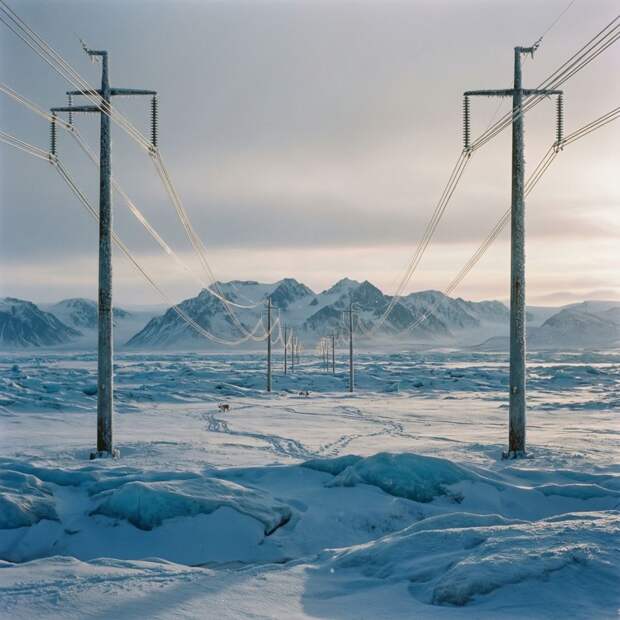 Авария на ЛЭП оставила без света Мурманск и Североморск.