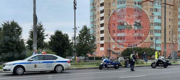 В районе Новокуркинского шоссе сбили мотоциклиста