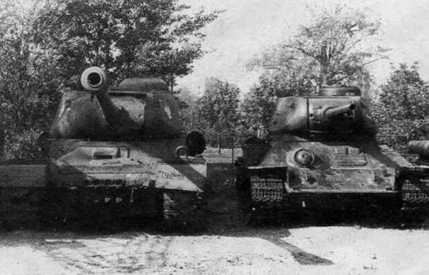 Почему на ствол советских танков вешали ведро? Т 34-85, ведро, смекалка, ствол