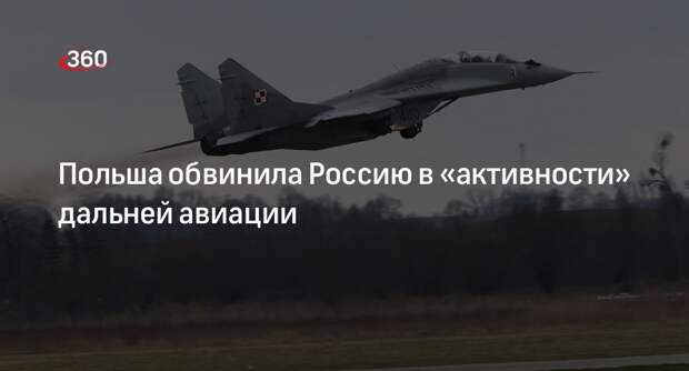 Польша подняла в воздух самолеты в связи с активностью дальней авиации России