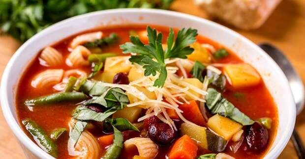 Овощной суп «Минестроне»: стоит попробовать всем и каждому!