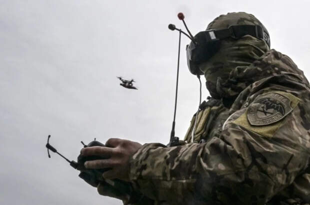 Боец Ряполов: дрон-перехватчик «Елка» ловит все типы беспилотников ВСУ