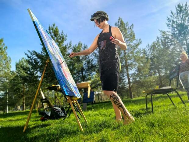 Художник Елена Старик. Фото: Радомир Лисицин