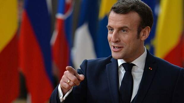 Президент Франции Эммануэль Макрон