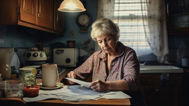 Пенсионер, пенсия / Сгенерировано Midjourney / amic.ru