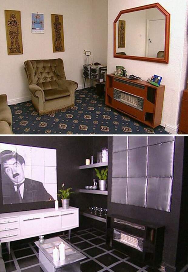 25 кардинальных смен интерьера из культового шоу BBC «Changing Rooms»