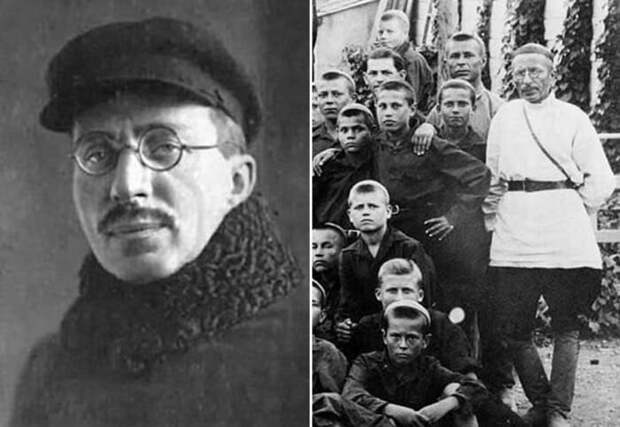 Макаренко с воспитанниками
