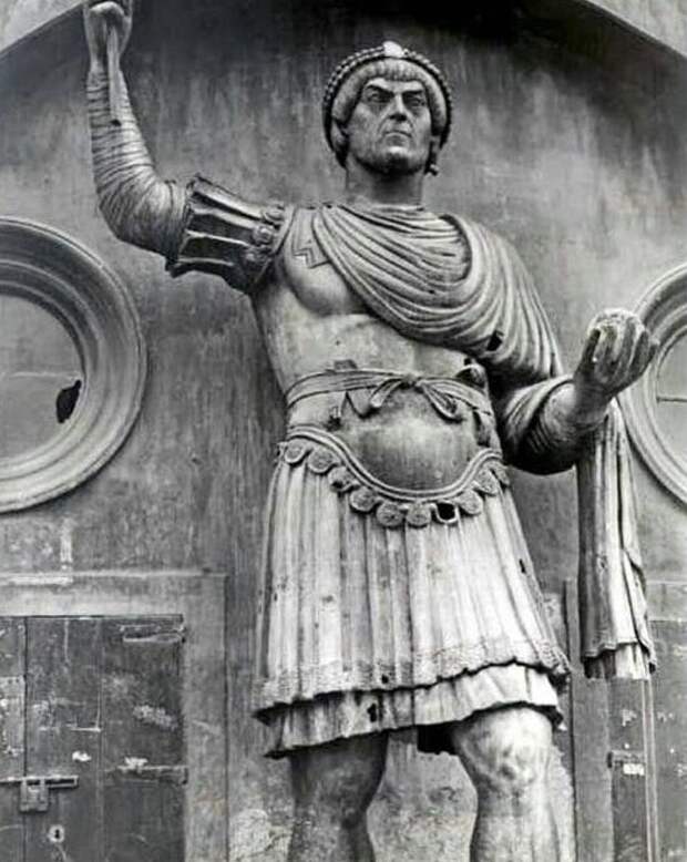 Император Феодосий Великий (347–395 гг. н.э.) "Будь мужиком! Ходи как я!"