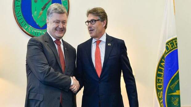 Рик Перри и Пётр Порошенко США и Украина договорились препятствовать строительству «Северного потока-2»