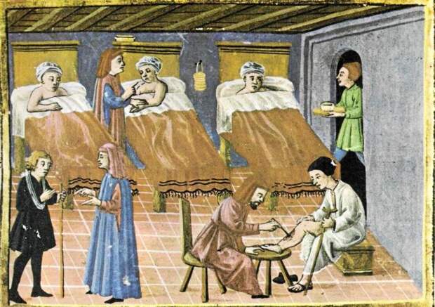 Госпитали в средневековье \ Фото: projecthospitalis.net.