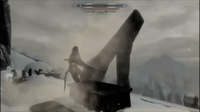 Любимые баги разработчиков Skyrim