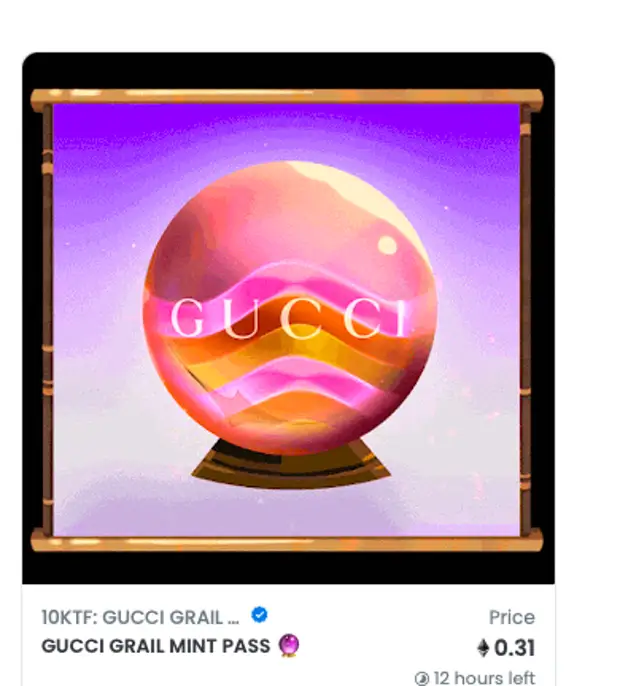 Gucci запустил свою метавселенную для продажи NFT