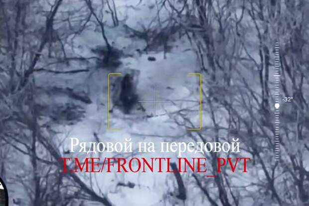 Опубликовано видео с уничтожением минометных расчетов ВСУ в Харьковской области