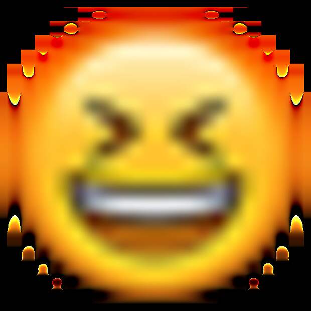 laughing