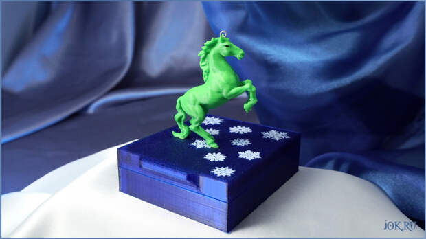 Антистресс игрушка Зеленая Лошадь