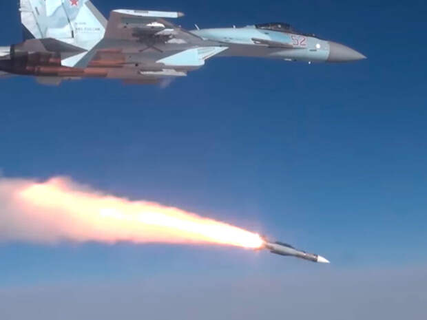 СМИ: Су-57 ВКС РФ сбил Су-27 ВСУ новейшей ракетой (ВИДЕО)