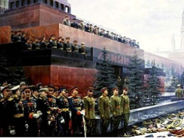 Геннадий Зюганов призвал Путина снять декоративные ограждения с Мавзолея В.И.Ленина