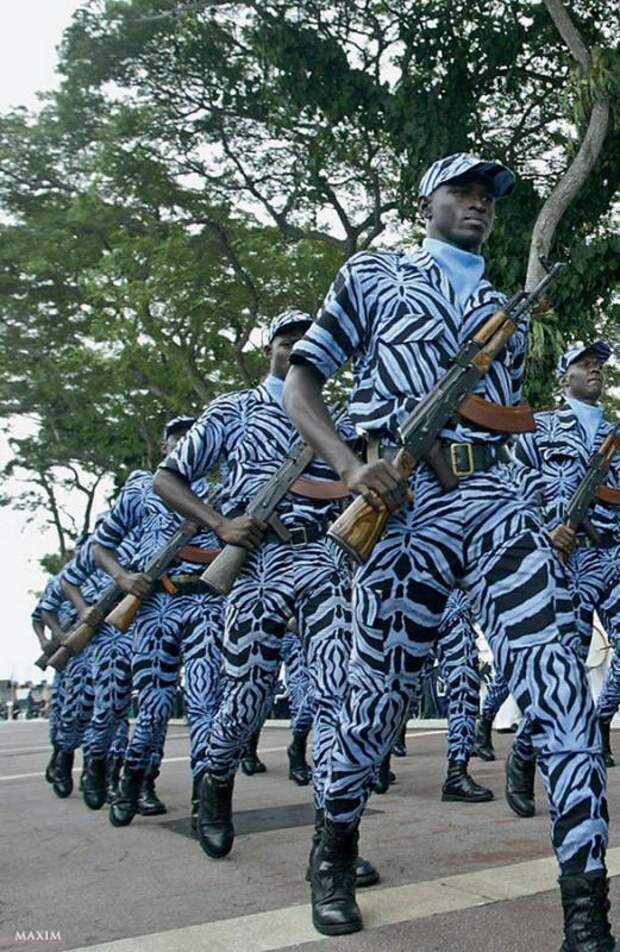 Самая смешная военная форма в мире