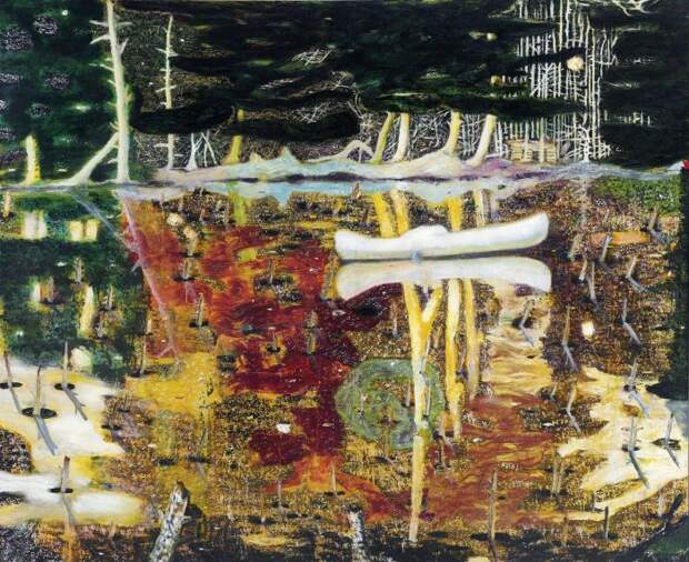 Swamped. Автор: Peter Doig. | Фото: theglobeandmail.com.