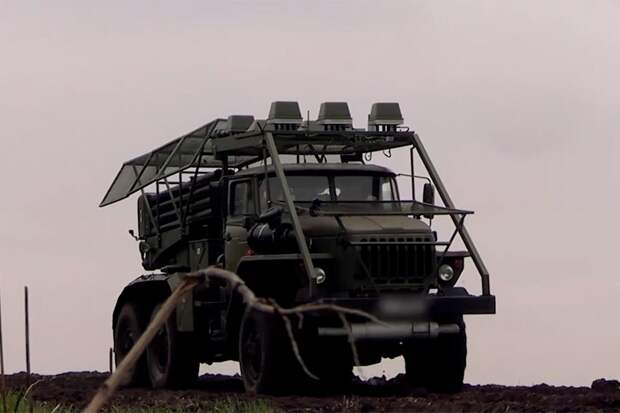 Доработанный с учетом боевого опыта "Град" уничтожил укрепрайон ВСУ