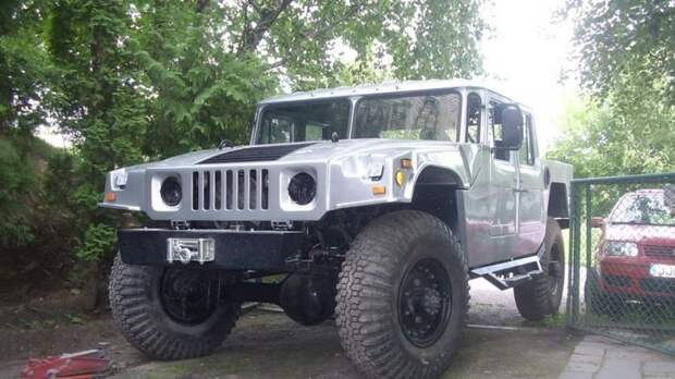 Самодельный Hummer H1 из старенького ГАЗ-66 HMMWV, hummer, авто, автомобили, газ, газ-66, самоделка, своими руками