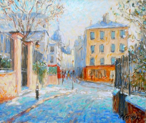 Мастер современного импрессионизма. Claude Fossoux Claude Fossoux