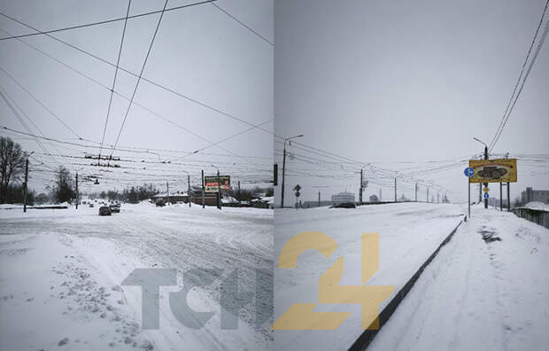 Многие туляки отказались от поездок на авто из-за снегопада