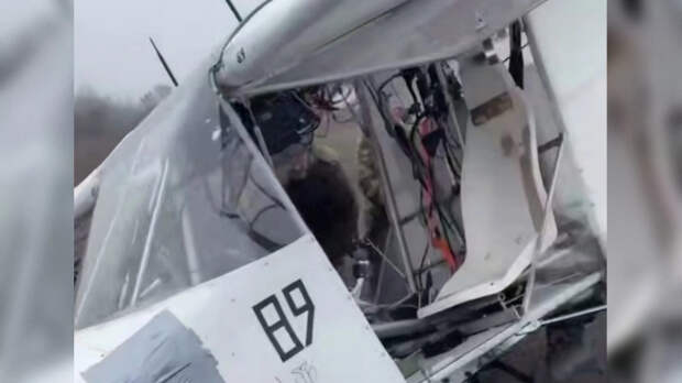 В зоне СВО сбит бомбардировщик ВСУ с отметками о выполненных задачах: видео