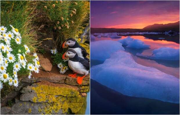 Колоритные пейзажные фотографии Исландии, которые заставят влюбиться в «страну льдов»