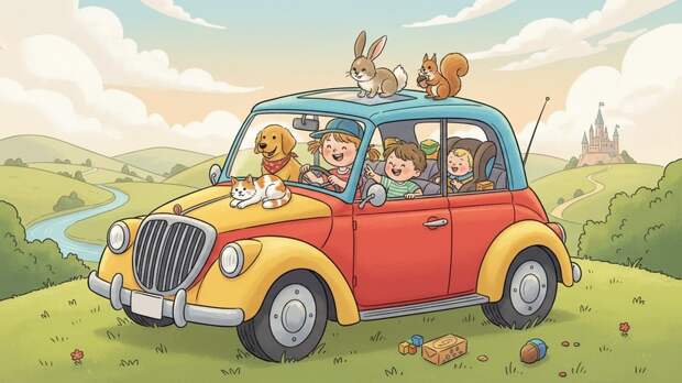 Россиян призвали никогда не оставлять детей и животных одних в автомобиле