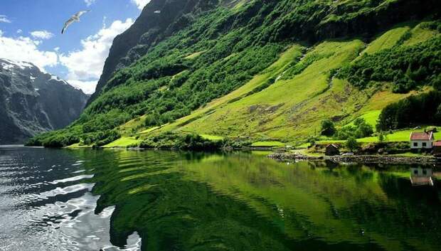 Согнефьорд (Sognefjorden) путешествия, факты, фото