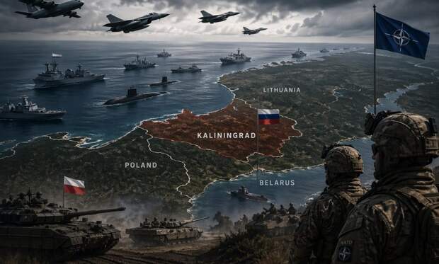 НАТО отрабатывает морскую блокаду Калининграда: война с Россией может начаться к 2030 году