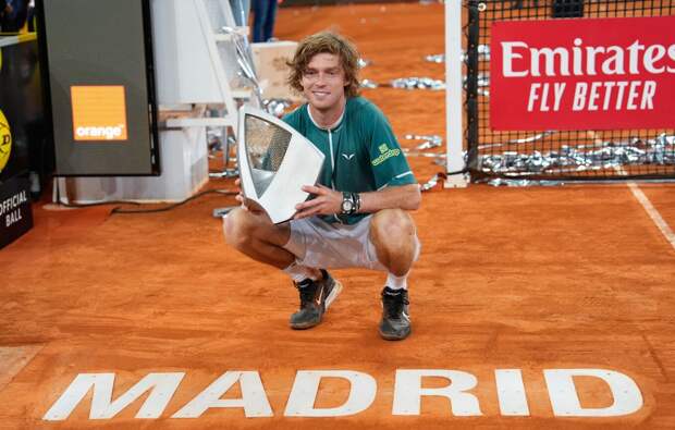 Рублев поднялся на шестое место в рейтинге ATP после победы на турнире в Мадриде