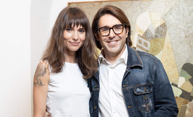 Андрей Малахов, Софья Капкова, Полина Аскери и другие на открытии выставки в Москве