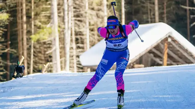 Юрлова-Перхт заявила, что убрала бы сингл-микст из программы биатлона