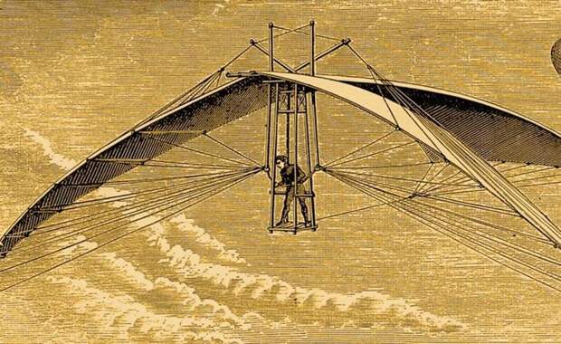 Орнитоптер Самую раннюю концепцию орнитоптера разработал Леонардо да Винчи еще в XV-ом веке. Великий мастер вдохновлялся полетом птиц, летучих мышей и насекомых: его модель умела находиться в воздухе до трех минут. В 1894 году Отто Лилиенталь, немецкий пионер авиации, осуществил первый пилотируемый полет на орнитоптере.