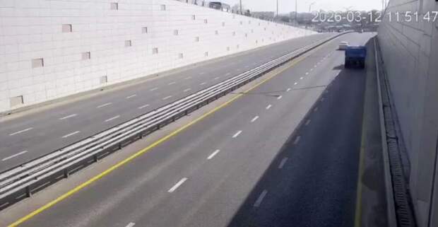 Обрушение подпорной стены путепровода в Ташкенте