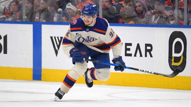 «Эдмонтон» Подколзина проиграл третий матч «Анахайму» в плей-офф НХЛ