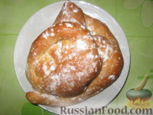 Фото к рецепту: Булочки с яблоком
