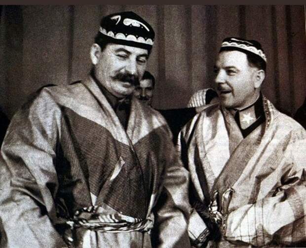 Сталин и Ворошилов