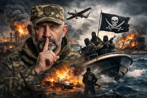 Украинский генерал призвал к "терроризму и пиратству" в России