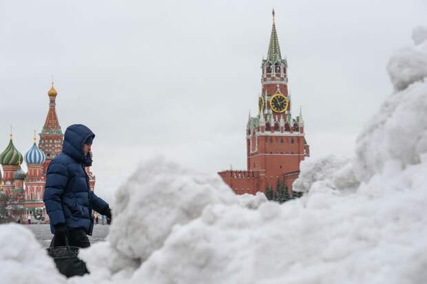 Высота сугробов в Москве достигла 70 см, вдвое превысив климатическую норму