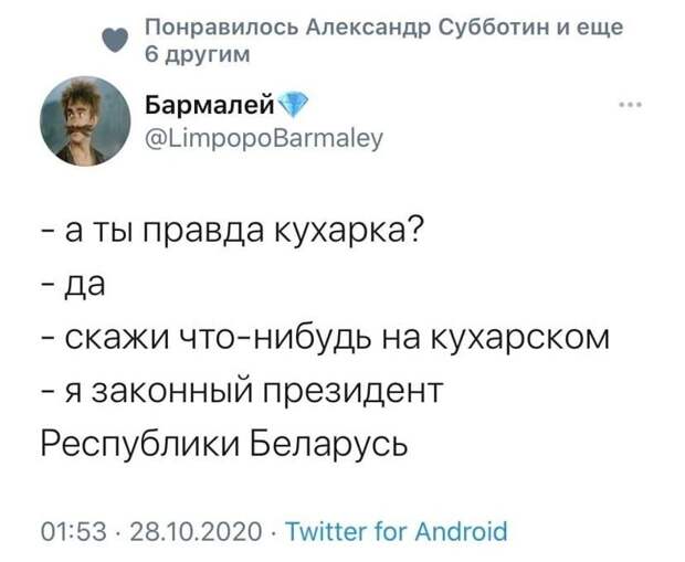 Беларусь-кухарка, Украина-актёр, Армения- журналист. Видимо люди сходят с ума, раз вручают свои судьбы идиотам. Это все равно, что женщине доверить свой маникюр слесарю или плотнику.