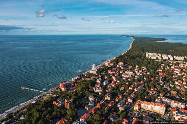 Зеленоградск — город-курорт на берегу Балтийского моря