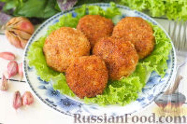 Фото к рецепту: Котлеты из куриного фарша