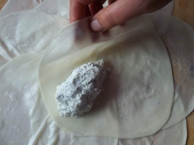 Надуги с мятой в сыре сулугуни. Пошаговый рецепт (9)