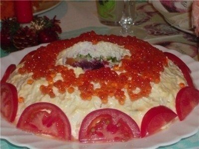 Салат «Коралловый браслет»