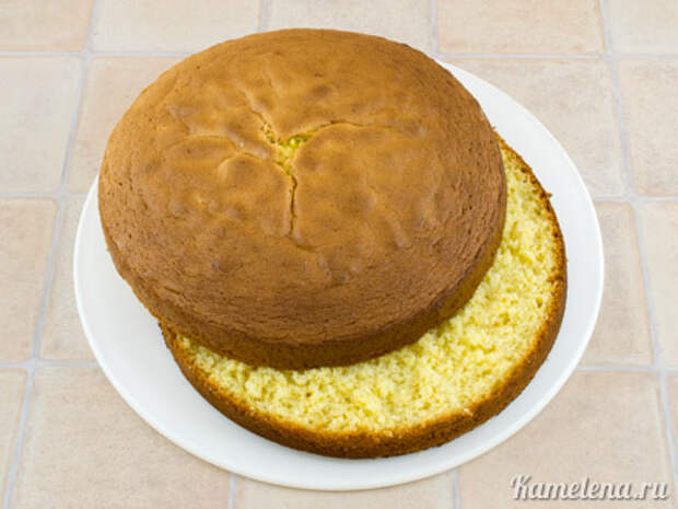 Карамельный торт с яблоками — 4 шаг