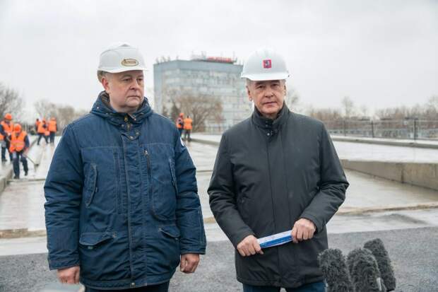 Собянин назвал сроки открытия путепровода через МЦК на юго-востоке Москвы/ Фото: mos.ru