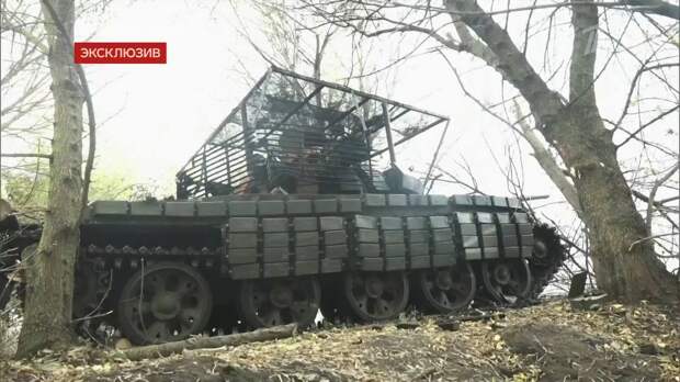 В Курском приграничье экипаж подбитого Т-62М с позывным «Афган-1